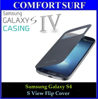 Samsung Galaxy S4 S View OEM Cover Casing with Free Screen Protector